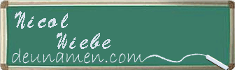 Nicol Wiebe Visitenkarte